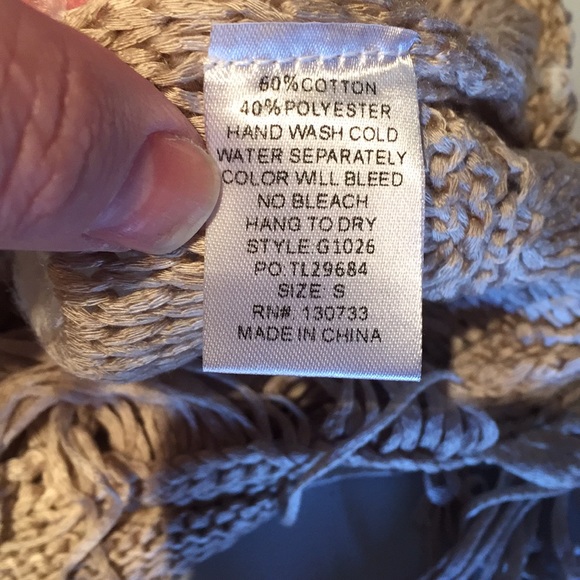 LAST! Fringe Chevron Sweater - Picture 3 of 3